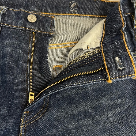 Levis Straight Leg Jeans Mens 30x32 Blue EUC - Picture 8 of 15